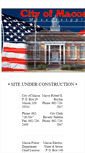 Mobile Screenshot of cityofmacon.org